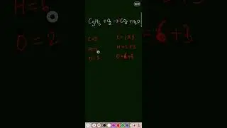 Easy Method to learn balancing a reaction 06