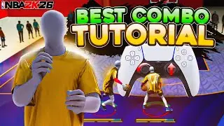 BEST COMBO TUTORIAL FOR NBA 2K26! FASTEST DRIBBLE COMBOS IN 2K26! BEST DRIBBLE TUTORIAL BECOME COMP!