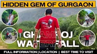 Gurgaon Hidden Gem: Ghamroj Waterfall | Discover the Best of Gurgaon |  Water Fall | Explore Gurgaon