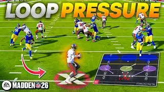 HOW TO RUN THE BEST LOOP PRESSURE BLITZ IN MADDEN 26! BEST BLITZ IN THE GAME?!