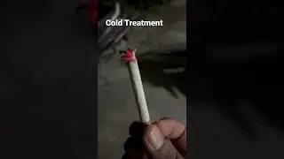 Cold treatment godam garam 😬