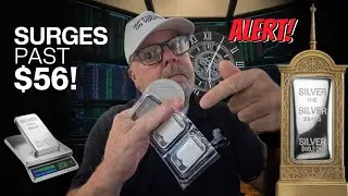 SILVER Price Suddenly Surges Past $56!