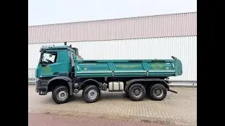 DAIMLER-BENZ Arocs 3248 K 8x4/4, Retarder, Navi, Multimedia Cockpit, Bordmatik links