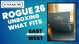 Coach Rogue 26 Unboxing (Plus Charlie Helps)!