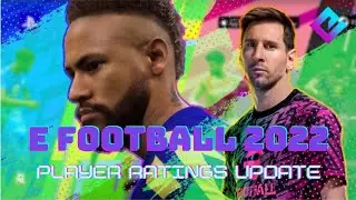 PES 2022 | Player ratings upgrade in E-Football 2022 | Player ratings level 1 | Ft. Neymar Jr