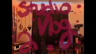 *Studio Vlog 2* Stickers, Art Prints, and Hanging Out With Shadow
