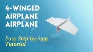 TigerBoyWalt airplane folds #airplane #papercraft #folds #folding