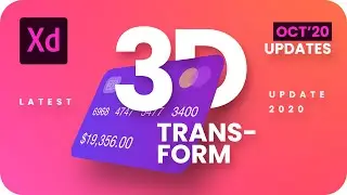 3D Transforms in Adobe XD 2020 | tutorial in hindi #xdtutorial #uidesign