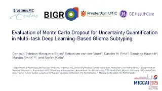 Evaluation of MC Dropout for Uncertainty Quantification in Deep Learning-Based Glioma Subtyping