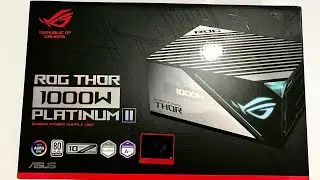 Asus ROG THOR 1000W Platinum II | PSU Unboxing Video | SULTAN