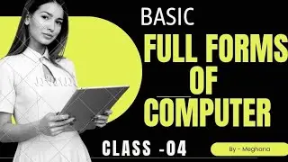 Basic full forms of computer💻 ||  Easy way to learn full forms☺️ || useful for CCC exam.