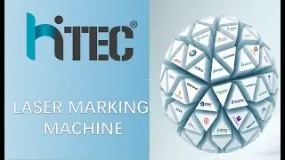 HITEC CNC new and different models of marking machines are on display.