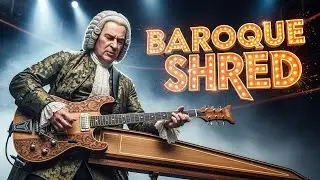 When Bach Meets Rock: Baroque Shred Guitar Fusion (AI Music)