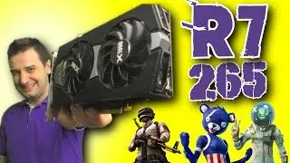 Cheap GPU R7 265 in 2019 still runs PUBG FORTNITE