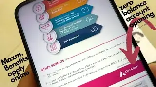 Axis Bank | Basic savings bank deposit account | Zero Balance Account Opening- features & Benefits