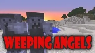 Minecraft Mods: Weeping Angels mod - Doctor Who! - SCARIEST MOD EVER! (HD)