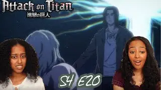Stop Eren | Attack On Titan (Shingeki no Kyojin) Season 4 Part 2 Episode 20 | Reaction