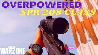 The ABSOLUTE BEST and QUICKEST SPR 208 Class Setup for Call of Duty WARZONE.