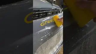 Porsche GT4 RS (Arctic Grey) | Rear Bumper PPF (Preview)