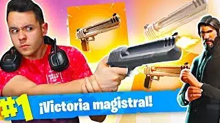 MI MEJOR PARTIDA con EL NUEVO ARMA y LA MEJOR SKIN | Fortnite: Battle Royale - TheGrefg