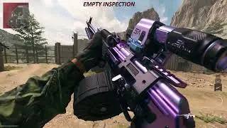 RPK LMG |RELOAD INSPECTION EMPTY INSPECTION| TRACER PACK PURPLE JOLT MWII