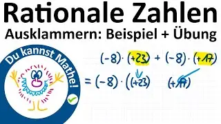 Ausklammern  - Rationale Zahlen