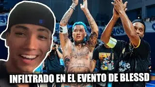 ME INFILTRO EN EL EVENTO DE BLESSD CON RONALDINHO !! - WALKET