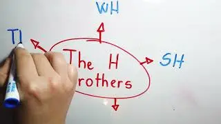 The H brothers | dígrafos com H em inglês | WH, SH, TH, CH, PH | aprenda a ler em inglês