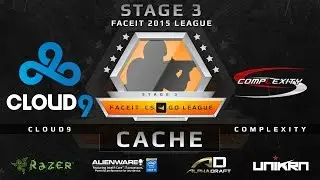 Cloud9 vs Complexity - Cache (FACEIT League Stage 3 NA)