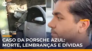 Porsche azul: Fam&iacute;lia de motorista morto enfrenta d&iacute;vida e lembran&ccedil;as dolorosas | #SBTNot&iacute;cias
