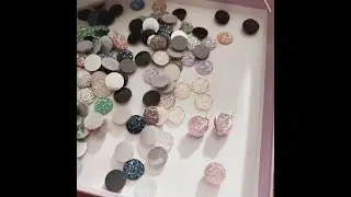 120 Pieces 12 Colors Round Flat Back Resin Cabochon Cameo Faux Druzy Cabochons for Jewelry Ma Review