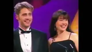 Beverly Hills 90210 Cast - Favorite TV Series Among Young People Choice Awards 3/17/92