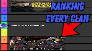 ranking EVERY cosmic dark rp clan