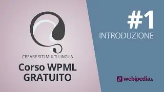 Corso sito multi lingua WPML - 01 introduzione