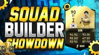 🎉  THE SQUAD BUILDER SHOWDOWN CUP!!! 🏆  90 RATED INFORM SON!! Son Squad Builder Duel