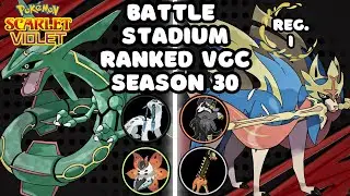 Rayquaza & Zacian Duo Take On The Ranked Ladder | Pokémon Scarlet & Violet VGC Regulation I