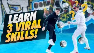 Learn 3 CRAZY Football Skills 😱 W/ Séan Garnier & Radheya