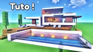 Petite Maison Moderne ! - TUTO MINECRAFT