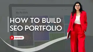 How to build SEO portfolio | How to make portfolio website free | How to pitch clients for SEO