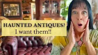 Vintage Decor Thrifting Road Trip Ended at a Haunted Historic Hotel!!