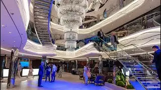 MSC World America Galleria Part 1 @msccruisesofficial #cruise #travel #adventure 