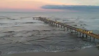 Drone Boletim OndasdoSul final de tarde de quinta feira