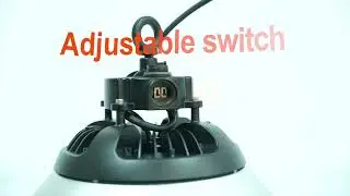 MHB-UFO-F Variable light color and adjustable power warehouse lighting high bay light