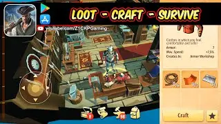 Pirate Legends: Survival Island Gameplay Android / iOS - Loot, Craft, Survive - Z1CKP Gaming