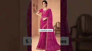 Top 10 Sarees for Casual Wear That Look Elegant #shorts #saree #sareefashion #sareelove #sareelovers
