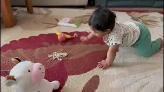 Playing game with Yugan Kutti!