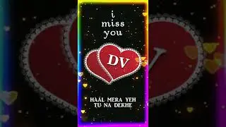 DV Letter Video Status || Name WhatsApp Status || Haal Mera Yeh Sad Song || 😢 Sad #Shorts