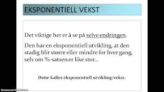 eksponentiell vekst
