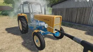 JCB & Clean Vehicles is the Basis | Old Ursus Tractor and manual wash - Traktory LS19