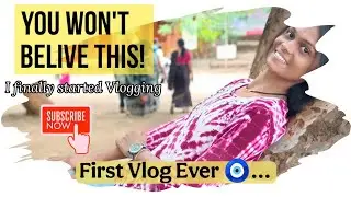 Finally My first Vlog Ever | 🧿 | maza pahila vlog 🙏 | #firstvlog #first #youtuber #shravanianand  